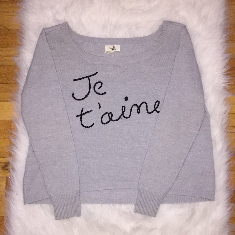 French Sweater worn once - Picture 2 of 3